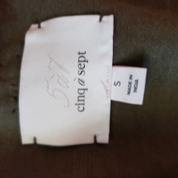 Pre owned Cinq a sept  sacred heart military utility jacket in xlnt condition - Picture 14 of 14